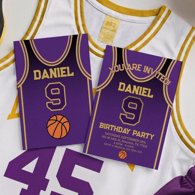 Convite de aniversário Esportivo 9 (Criador carregado)