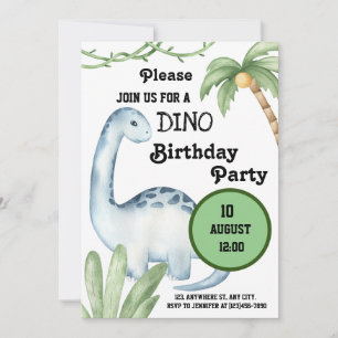 Convite de aniversário exclusivo