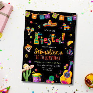 Convite de Aniversário Fiesta Mexicana, Aniversári