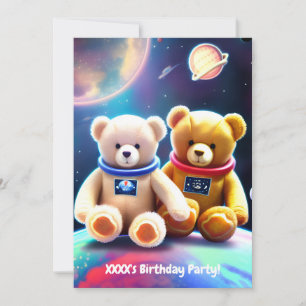 Convite de aniversário infantil