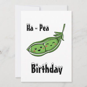 Convite de aniversário Kawaii