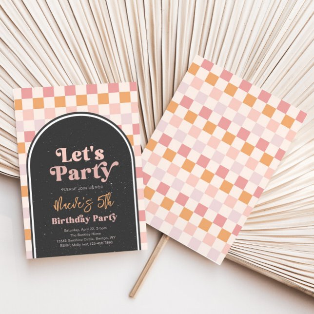 Convite de aniversário legal | Rapariga de Skater (Criador carregado)