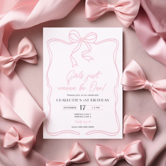Convite de Aniversário Meninas Querem Ser Uma (Criador carregado)