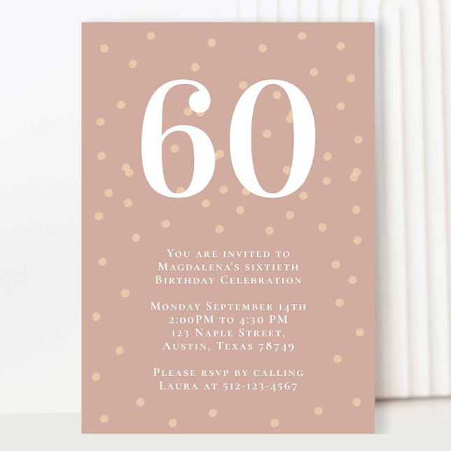 Convite de aniversário Minimalista de Marco (Criador carregado)