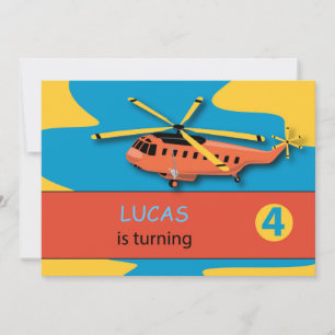 Convite de Aniversário Nome Personalizado 4º Anive