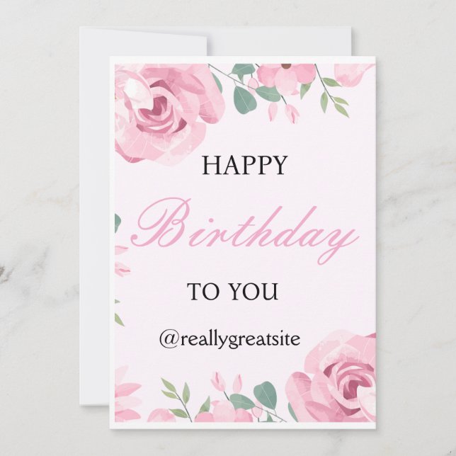 convite de aniversário para 1º aniversário (Frente)