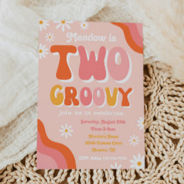 Convite de aniversário para 2 Groovy | Groovy Birt