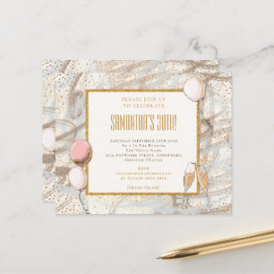 Convite de Aniversário para 30 de Festa de Garota