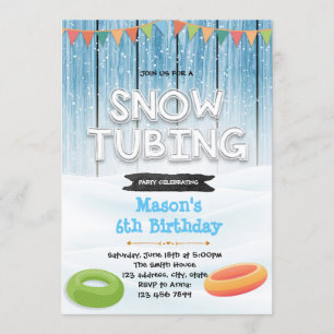 Convite de aniversário para a festa do bar