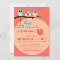 Convite de Aniversário para Bolinhas de Coral de L