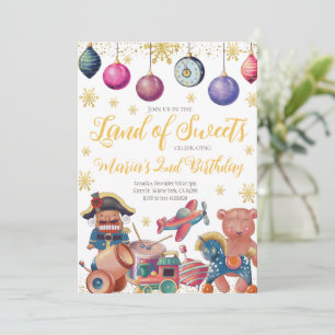 Convite de Aniversário para Brinquedos Noturcracke