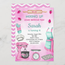 Convite de Aniversário para Caça-Cama Rosa