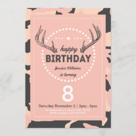 Convite de Aniversário para Caçadores de Lil