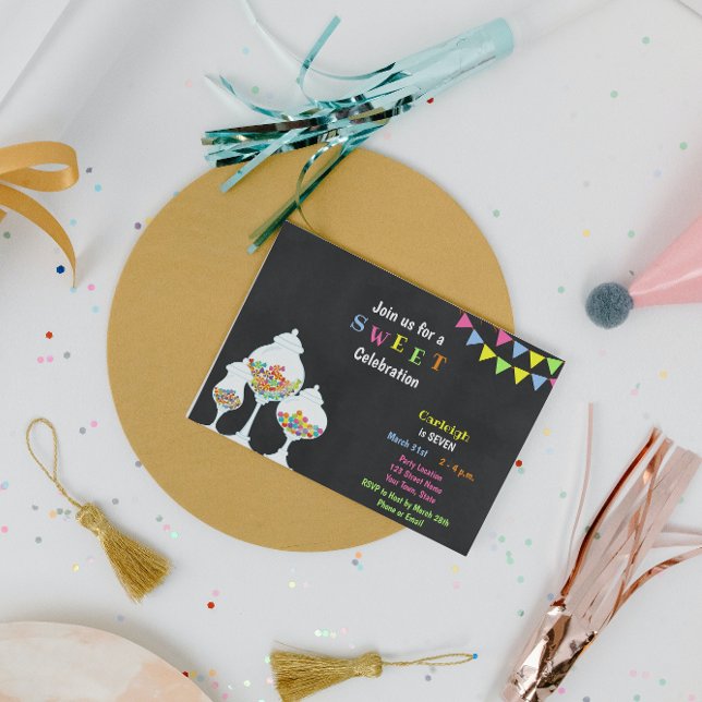 Convite de aniversário para Candy (Criador carregado)