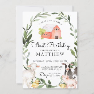 Convite de Aniversário para Criança