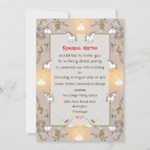 Convite de aniversário Para Criança Jovem