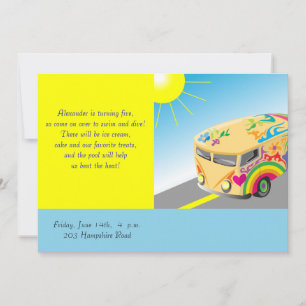 Convite de aniversário para crianças