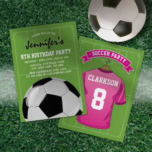 Convite de Aniversário para Crianças de Futebol Ro