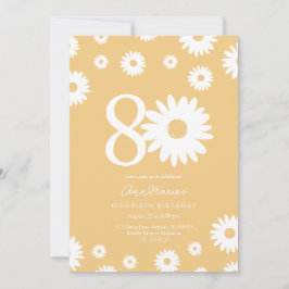 Convite de Aniversário para Daisy 80