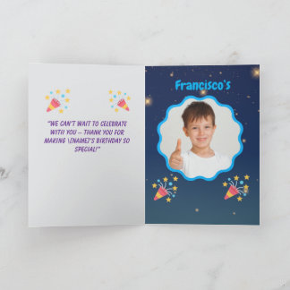 Convite de Aniversário para Dinossauros - Selva Ki