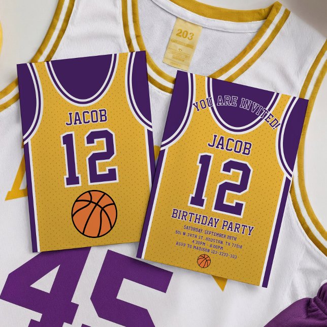 Convite de Aniversário para Esporte Menino (Criador carregado)