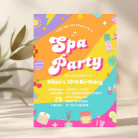 Convite de Aniversário para Festa de Glamour e Rel
