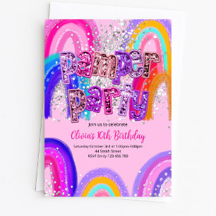 Convite de Aniversário para Festa de Mimos