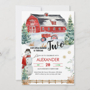 Convite de Aniversário para Festas de Natal