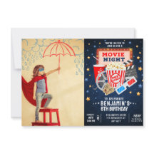 Convite de Aniversário para Fotografia na Noite de