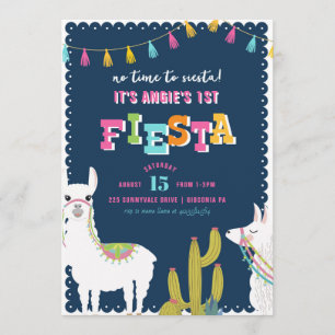 Convite de aniversário para Llama, Fiesta Alpaca