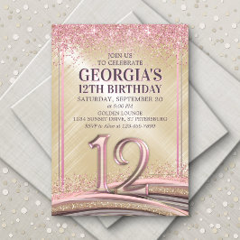 Convite de Aniversário para Meninas 12