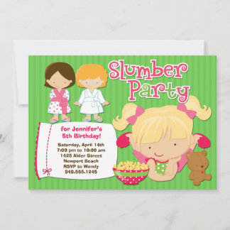 Convite de Aniversário para Meninas de Festa Desli