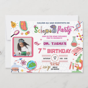 Convite De Aniversário Para Meninas Do Festa Mad S