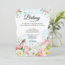 Convite de Aniversário para Mulheres Personalizáve