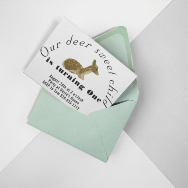 Convite de Aniversário para Nossos Filhos (Criador carregado)