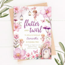 Convite de aniversário para o Jardim Leiteiro, Flo
