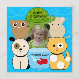 Convite de Aniversário para Pet Lover