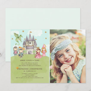 Convite de aniversário para Princesas e Garotas de