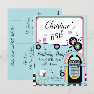 Convite de Aniversário para Qualquer Idade, Lancho