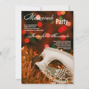 Convite de Aniversário para Quinceanera 5x7