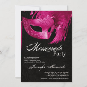 Convite de Aniversário para Quinceanera 5x7