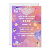 Convite de Aniversário para Rapariga do Explorador