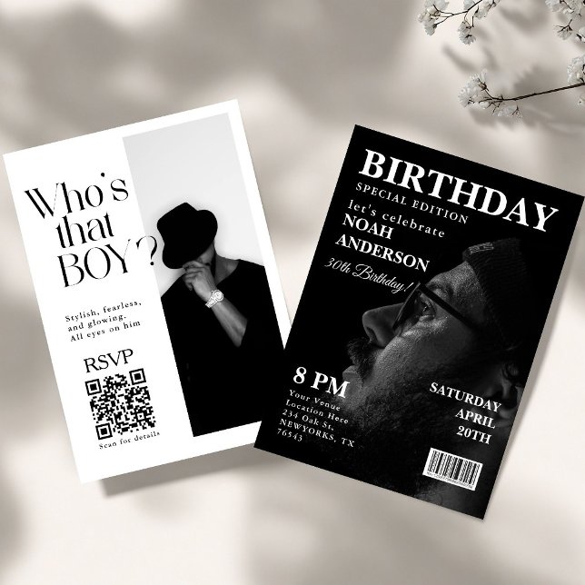 Convite de Aniversário para Revista Editorial Sofi (Criador carregado)
