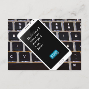 Convite de Aniversário para Telefone Celular