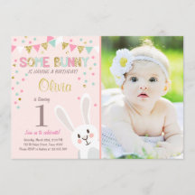 Convite De Aniversário Para Um Primavera De Páscoa