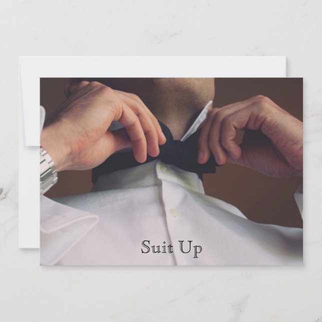 Convite de aniversário para uma cara (Frente)