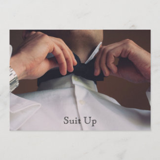 Convite de aniversário para uma cara