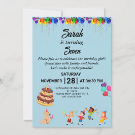 Convite de Aniversário Personalizado com Design Co