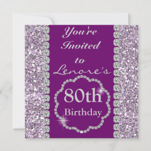 Convite de aniversário PERSONALIZADO DE COR