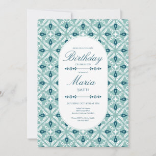 Convite de Aniversário Personalizado em Petaline